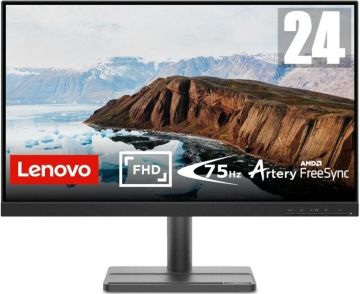 LENOVO L24e-30 Full HD 23.8" FHD LCD Monitor Black