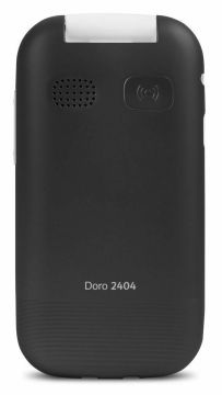 Doro 2404 Dual SIM Flip Phone Large Buttons For Easy Use, Hearing Aid Compatible