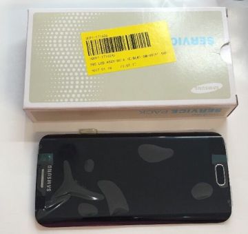 Genuine Samsung Galaxy S6 Edge G925F, Black Sapphire LCD Assembly, GH97-17162A