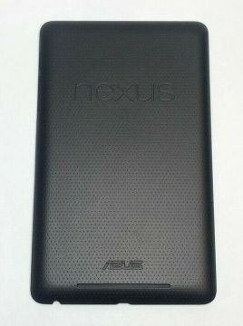 Genuine Nexus 7(2012) ME370T Replacement Rear Battery Cover Housing Black Used