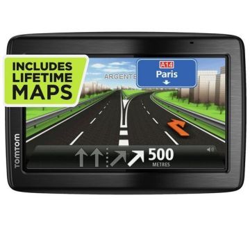 TOMTOM Via 135 GPS Sat Nav 5"- with UK, ROI & Full Europe,Free lifetime Maps