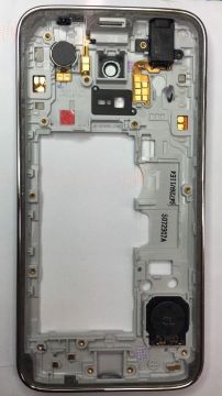 Genuine Samsung Galaxy S5 Mini G800F Middle Frame, Chasis, Earpiece Aux Speaker