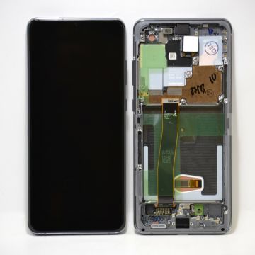 Genuine Samsung S20 Ultra 5G G988 LCD Assembly + Front Cam Grey GH82-22327B