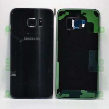 Genuine Samsung S7 Edge (G935F) Battery Cover +Cam Lens New Black GH82-11346A