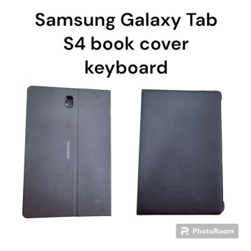 Genuine Samsung galaxy TAB S4 keyboard book cover - BLACK